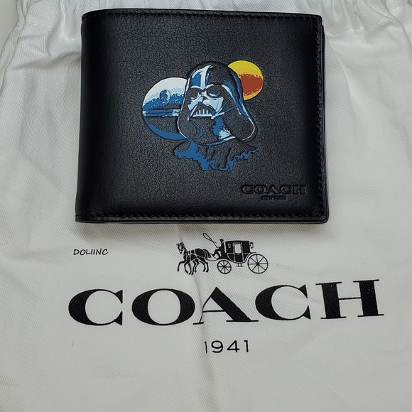 Star Wars X Coach 3-In-1 Wallet With Darth Vader. - Picture 2 of 6